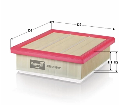 Filtre à air TECNECO FILTERS AR1691PMS