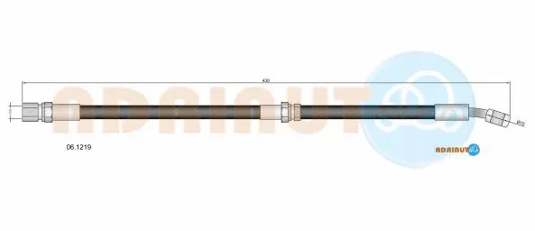 Flexible de frein ADRIAUTO 06.1220