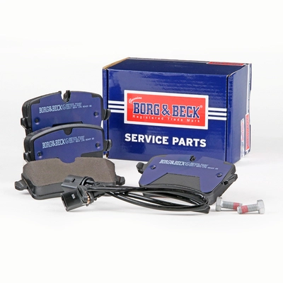 Kit de plaquettes de frein, frein à disque BORG & BECK BBP2292