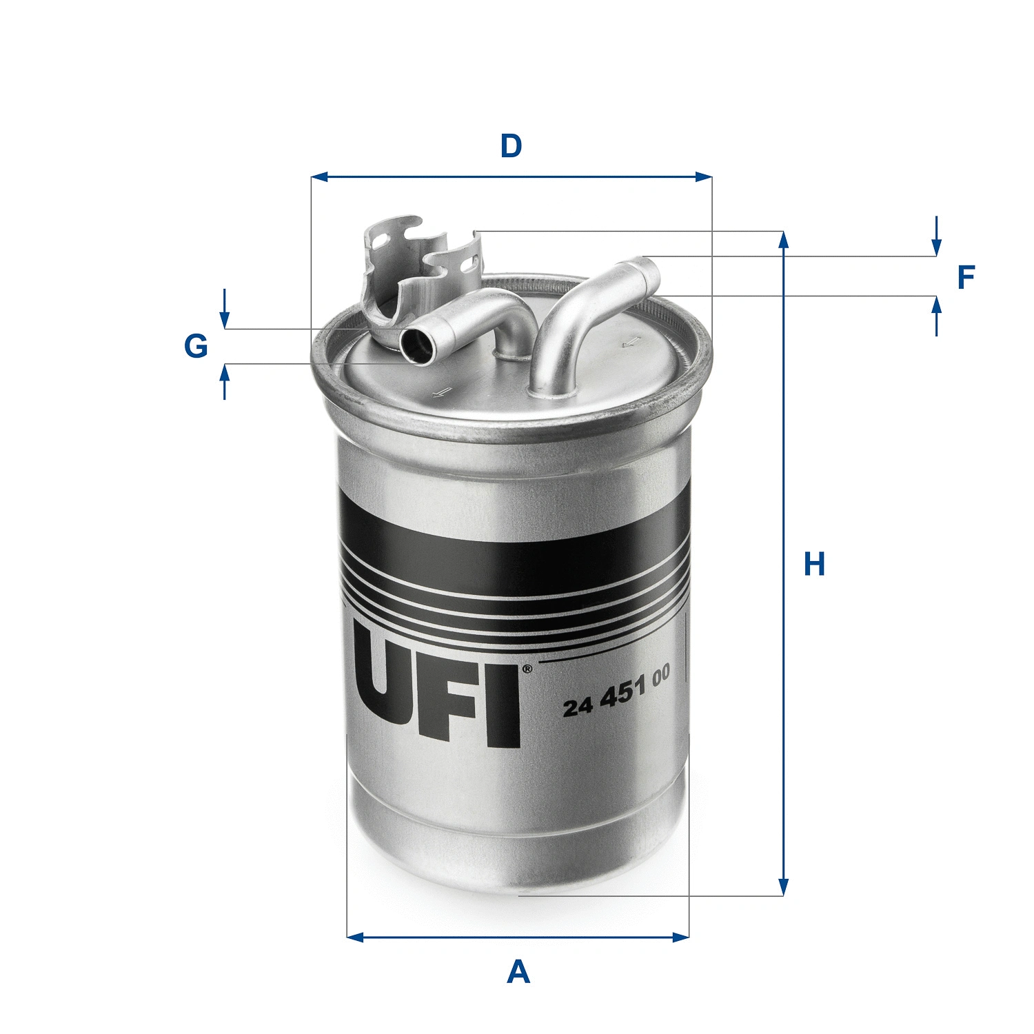 Filtre à carburant UFI 24.451.00