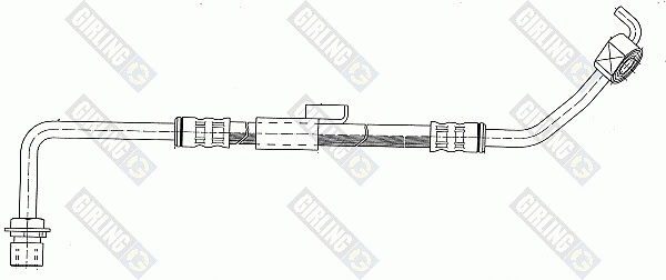 Flexible de frein GIRLING 9004249