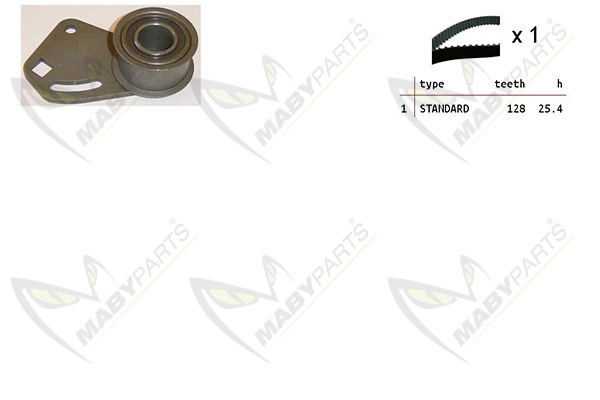 Kit de courroie crantée MABYPARTS OBK010407