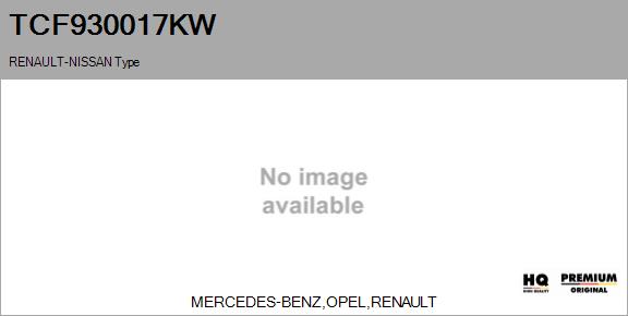 Turbocompresseur, suralimentation FLAMAR TCF930017KW
