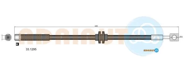 Flexible de frein ADRIAUTO 33.1295
