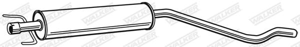 Silencieux central WALKER 23140