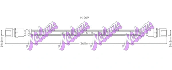 Flexible de frein KAWE H1069