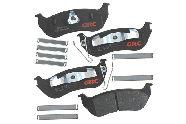 Kit de plaquettes de frein, frein à disque GRC - Ultra Brakes GCD981