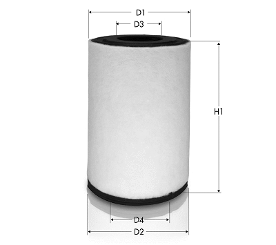 Filtre à air TECNECO FILTERS AR2272S
