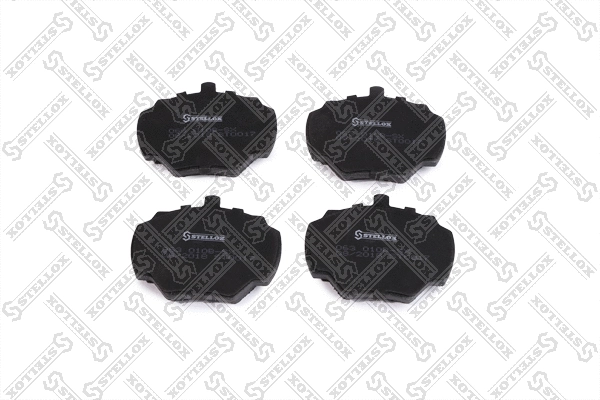 Kit de plaquettes de frein, frein à disque STELLOX 063 010B-SX