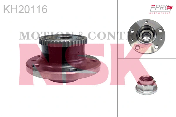 Kit de roulements de roue NSK KH20116