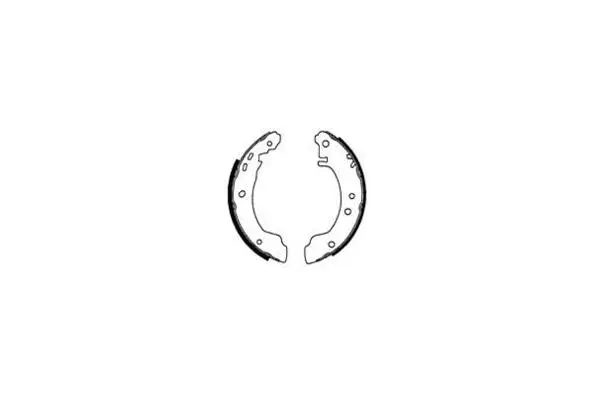 Jeu de mâchoires de frein E.T.F. 09-0448