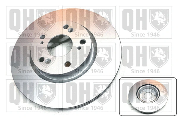 Disque de frein QUINTON HAZELL BDC6122