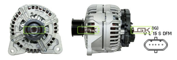 Alternateur LGK 442013