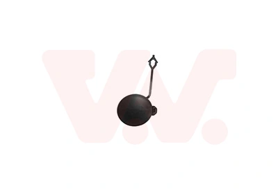Capuchon, crochet de remorquage VAN WEZEL 3805588