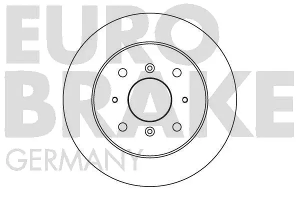 Disque de frein EUROBRAKE 5815204011