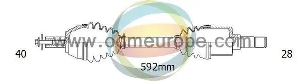 Arbre de transmission 4X4 ESTANFI EST-18-015020