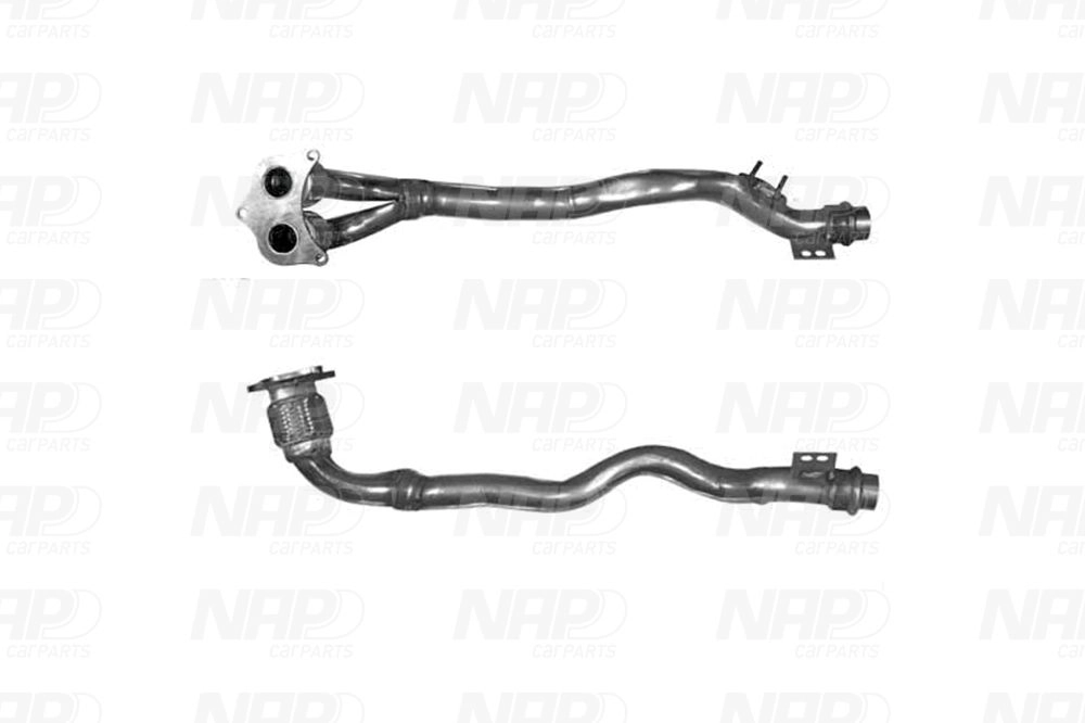 Tuyau d'échappement NAP carPARTS CAF10316