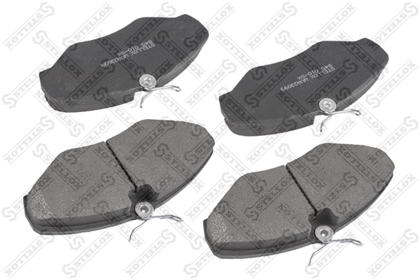 Kit de plaquettes de frein, frein à disque STELLOX 845 010-SX