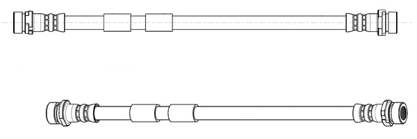 Flexible de frein CEF 512917