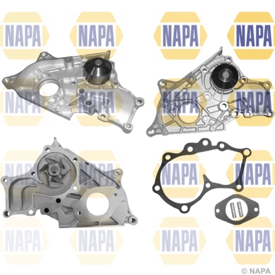 Pompe à eau, refroidissement du moteur NAPA NWP1511