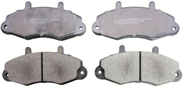 Kit de plaquettes de frein, frein à disque DENCKERMANN B110245