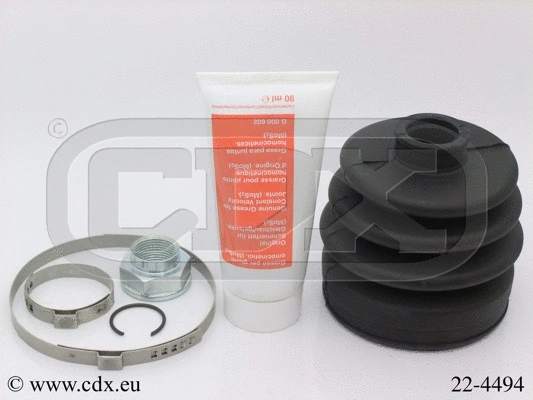Jeu de joints-soufflets, arbre de commande CDX 22-4494