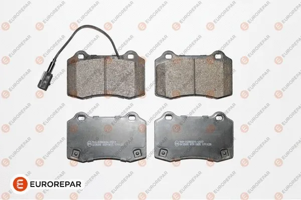 Kit de plaquettes de frein, frein à disque EUROREPAR 1675996080