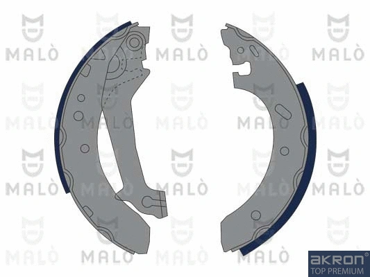 Jeu de mâchoires de frein AKRON-MALÒ 1390112