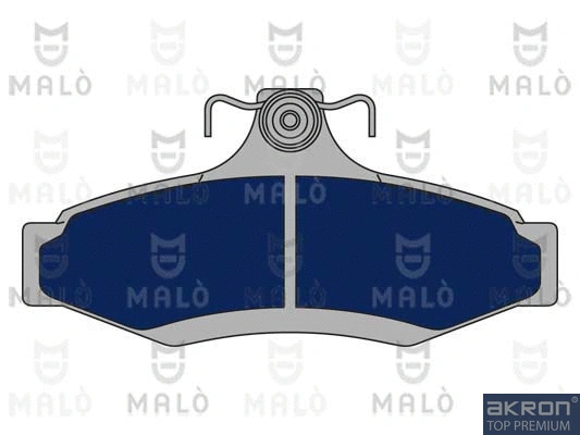 Kit de plaquettes de frein, frein à disque AKRON-MALÒ 1050805