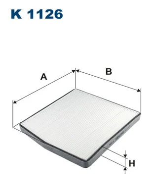Filtre, air de l'habitacle FILTRON K 1126
