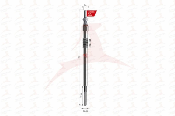 Bougie de préchauffage MEHA AUTOMOTIVE MH70286