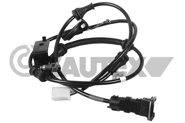 Capteur, vitesse de roue CAUTEX 755281