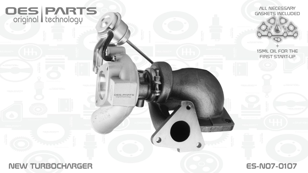 Turbocompresseur, suralimentation OES PARTS ES-N07-0107