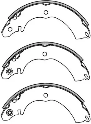 Jeu de mâchoires de frein SB BS23729