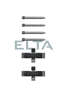 Kit d'accessoires, plaquette de frein à disque ELTA AUTOMOTIVE EA8567
