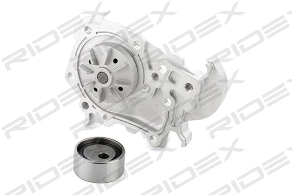 Pompe à eau + kit de courroie crantée RIDEX 3096W0106