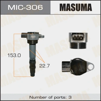 Bobine d'allumage MASUMA MIC-306