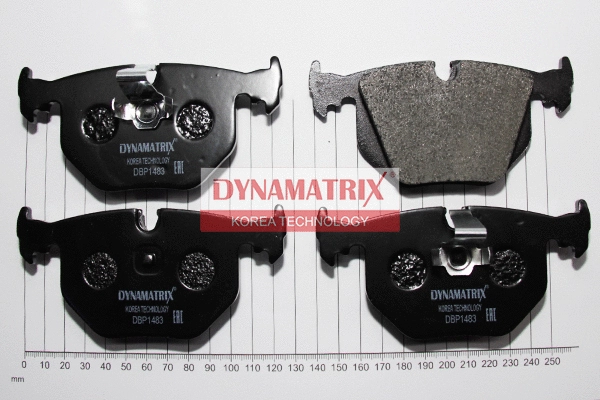 Kit de plaquettes de frein, frein à disque DYNAMATRIX DBP1483