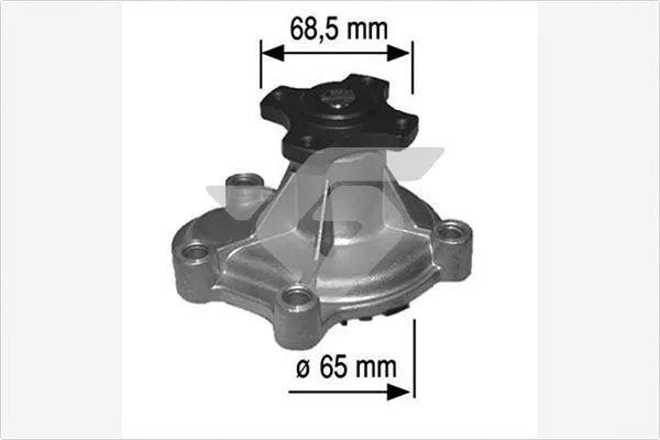 Pompe à eau, refroidissement du moteur HUTCHINSON WP213