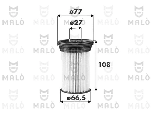Filtre à carburant AKRON-MALÒ 1520238