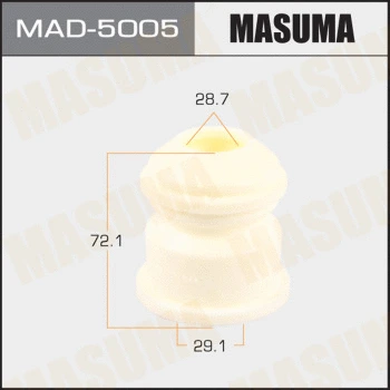 Butée élastique, suspension MASUMA MAD-5005