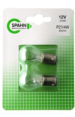Ampoule, feu de brouillard arrière SPAHN GLÜHLAMPEN BL2015