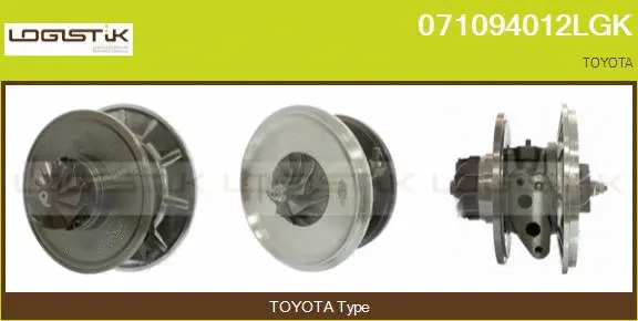 Groupe carter, turbocompresseur LGK 071094012LGK