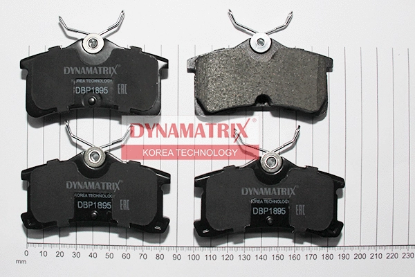 Kit de plaquettes de frein, frein à disque DYNAMATRIX DBP1895