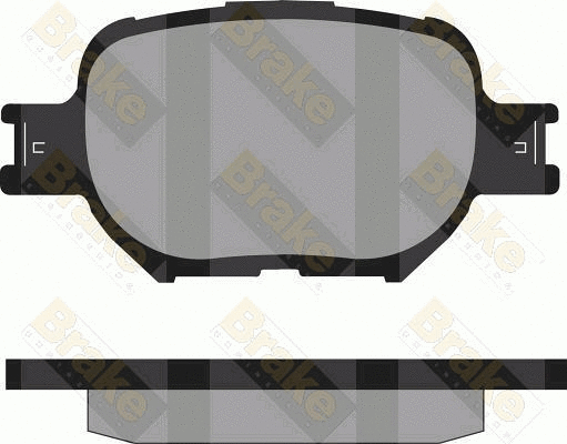 Kit de plaquettes de frein, frein à disque Brake ENGINEERING PA1323