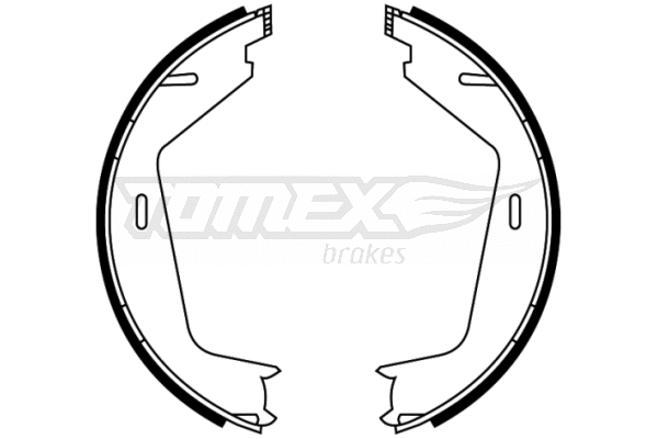 Jeu de mâchoires de frein TOMEX Brakes TX 22-11