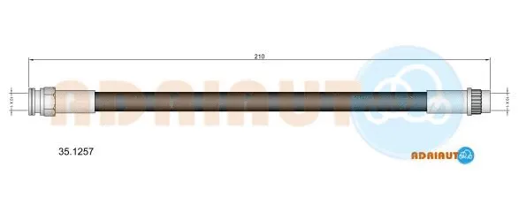 Flexible de frein ADRIAUTO 35.1257