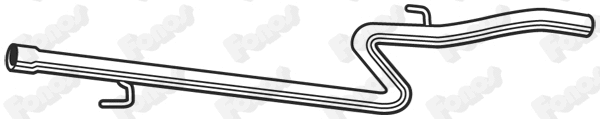 Tuyau d'échappement FONOS 10570