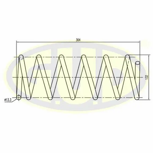Ressort de suspension G.U.D. GCS227606