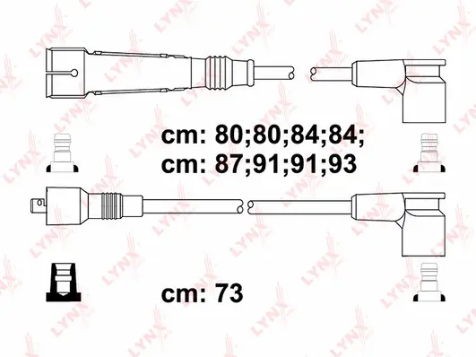 Kit de câbles d'allumage LYNXAUTO SPC5314